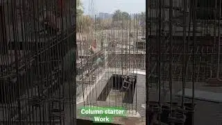 column starter work in progress...#civil #construction #pacific #steel #work #starter #column #good