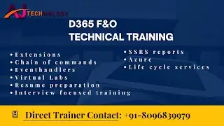 D365 Finance & Operations Technical Demo By Amar on 14-09-2024