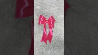 easy ribbon bow for beginner#diy #shorts #art #artist