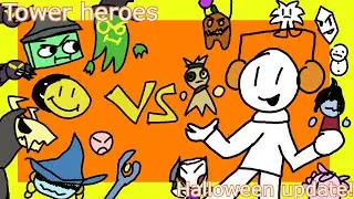 Tower heroes: Halloween! I Rage in the reef