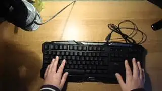 Unboxing - игровой клавиатуры Trust GXT 280