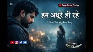 हम अधूरे ही रहे 💔 | New Hindi Sad Love Breakup Song 2025 | (Hindi + English mix | FrostTuneX