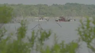 Two dead, one still missing after boat overturns at Lake Lavon, officials say