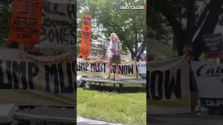 🚨 WATCH: Tr*ns activist cries about Trump 'coming after' tr*ns people in the military