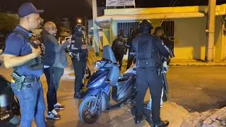 OPERATIVO  DE LA POLICIA EN SAN FRANCISCO DE MACORIS