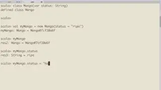 Introduction to Scala Classes