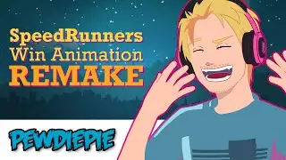 PewDiePie SpeedRunners Win Animation Remake - Animation #1 by Aarrff
