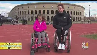 Boston Marathon Champion Tatyana McFadden's Unbreakable Bond With A Young Wheelchair Athlete