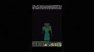 Slime block clutch in end dimension #minecraftshorts #minecraft #waterbucket  #minecraftyoutuber