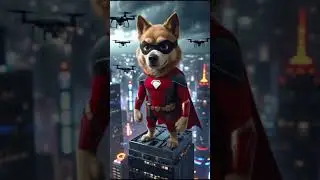 The Rise of Super Pup: A Heroic Dog Saves the City! 🦸&zwj;♂️🐶