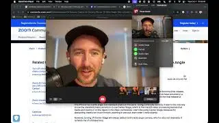 How To Fix Continuity Camera To Stop Using Wide Angle Lens And Use Main Lens on Mac OS Sonoma