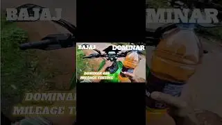 DOMINAR 400 mileage testing | DOMINAR MILEAGE | Dominar bike | Dominar |