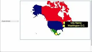 Mapping Objects On D3 Map Projections - D3.js v3 Tutorial