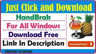 Download Handbrake | How To Download Handbrake | Handbrake free Download | Handbrake For All Windows