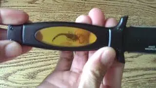 Master Cutlery Scorpion Dagger Boot Knife Budk Quick Look Review