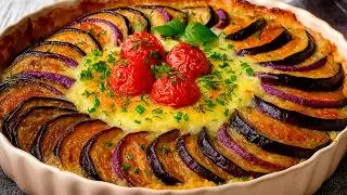 Die Aubergine, die alle verrückt macht! Auberginen Rezept in 10 Minuten!