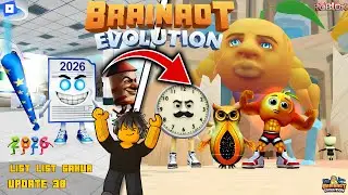 UNLOCKING NEW BRAINROT LIST LIST SAHUR UPDATE 38 - BRAINROT EVOLUTION