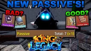 Получаю *НОВЫЙ* пассивный навык в Roblox King Legacy... Вот что я получил!