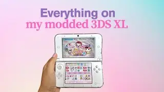 🌸 what&rsquo;s on my modded 3DS XL | games, themes and accessories ✨