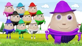 Humpty Dumpty Learns to Count with Shapes | 3D Nursery Rhyme  | Prastuti TV
