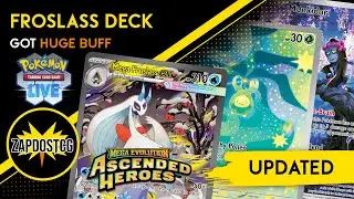 Mega Froslass ex присоединяется к колоде Munkidori Budew! (Pokemon TCG)