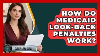 How Do Medicaid Look-back Penalties Work? - Elder Law Guru