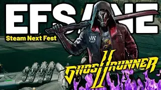 SİNİR BOZUCU AMA ENFES YENİ OYUNU OYNADIM | Steam Next Fest (Ghostrunner 2 Gameplay)