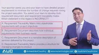 Project Management - PMP&reg; Exam Q & A - Scenario 28 | AUC