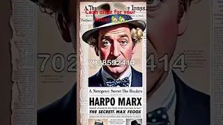 Cash offer for your house 🏡🏡 #harpomarx #harpo #cashforyourhouse #krustytheclown