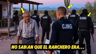 El CJNG Invadió Un Rancho En La Frontera, No Sabían Que El Ranchero Era: El Cuervo De La Judicial...