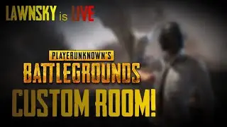Unlimited custom rooms daily | UC Giveaways | Live stream with LawNSky | 8:00 PM Daily | #pubglive