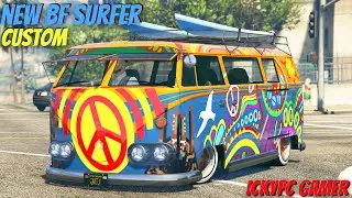 GTA 5 Online : New BF Surfer Custom Customization & Review | Volkswagen Type 2