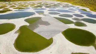 Drone Spotted Lake