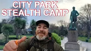 CITY PARK STEALTH CAMPING!! Mowbray Park, Sunderland 