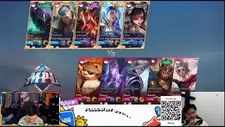 Full Match 🔥Partyan @vynofficial VS Partyan @IhsanLuminaire 🔥🔥 #evos #lingalbert #mobilelegends