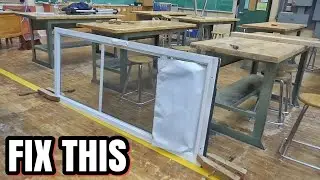 How To Fix a Broken Panel In a Screen Door