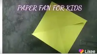 Colourful Paper Fan for kinds
