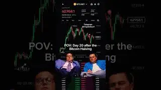 POV: Day 20 after the Bitcoin Halving #crypto #halving #trading #money #trader #cryptocurrency #btc