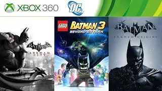 Все игры о Бэтмене на Xbox 360