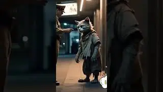 He&rsquo;sNot a Monster He&rsquo;s Just a Poor Cat Trying toSurvive in the City#shorts#shortvideo#GiantCatStory