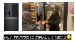 Where to get cheap refrigerators ||Come with me to buy a fridge || My fridge is finally home🙏