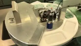 Shawpak Thermoforming Packaging Machine #32 20 with rotary buffer loading packing catheter