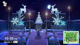 Animal Crossing New Horizon - Frozen Theme Entrance