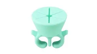 Wearable Silicone Nail Polish Holder Ring for Mini Bottle Stand