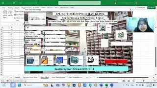 Demo Aplikasi Sistem Informasi Klinik Menggunakan Microsoft Excel & VBA | Pemrograman Visual