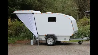 30 Minute Tour - Homemade Boundless Horizons Teardrop Micro Camper - Question & Comments Answered