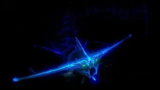 Cyclops sinking in the void - Subnautica