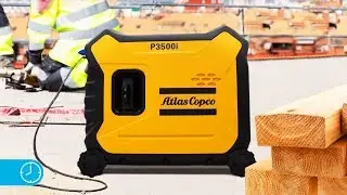 A day in the life of an iP Portable Generator for everyday use Atlas Copco