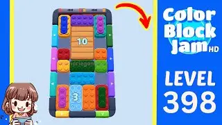 Color Block Jam Level 398 Solution Walkthrough