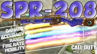 SPR 208 Celestial Nights Gunsmith Loadout/Class Setup! | SPR 208 Fast Ads & One Shot One kill | CODM